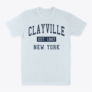 Clayville New York Classic Established Classic Dad T-Shirt