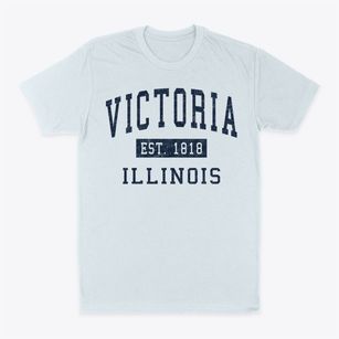 Victoria Illinois Classic Established Classic Dad T-Shirt