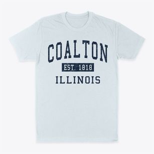 Coalton Illinois Classic Established Classic Dad T-Shirt