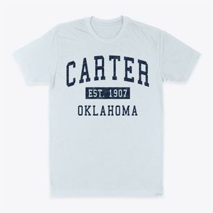 Carter Oklahoma Classic Established Classic Dad T-Shirt