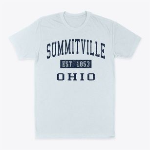 Summitville Ohio Classic Established Classic Dad T-Shirt