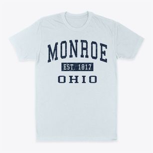 Monroe Ohio Classic Established Classic Dad T-Shirt