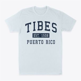 Tibes Puerto Rico Classic Established Classic Dad T-Shirt
