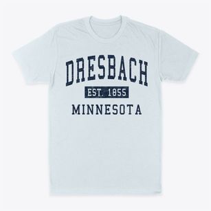 Dresbach Minnesota Classic Established Classic Dad T-Shirt