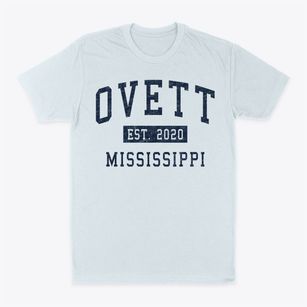 Ovett Mississippi Classic Established Classic Dad T-Shirt