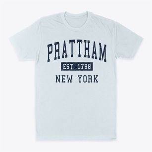 Prattham New York Classic Established Classic Dad T-Shirt