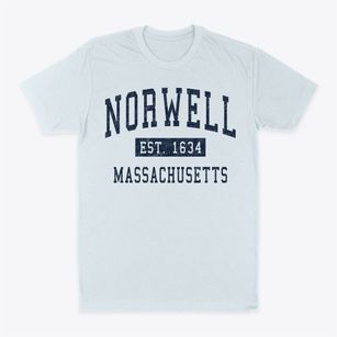 Norwell Massachusetts Classic Established Classic Dad T-Shirt