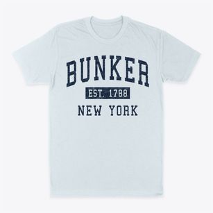 Bunker New York Classic Established Classic Dad T-Shirt