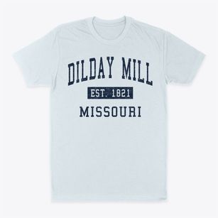 Dilday Mill Missouri Classic Established Classic Dad T-Shirt