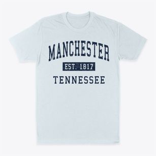 Manchester Tennessee Classic Established Classic Dad T-Shirt