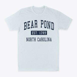 Bear Pond North Carolina Classic Established Classic Dad T-Shirt