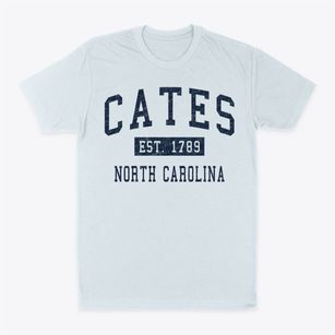 Cates North Carolina Classic Established Classic Dad T-Shirt
