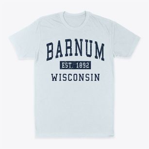 Barnum Wisconsin Classic Established Classic Dad T-Shirt