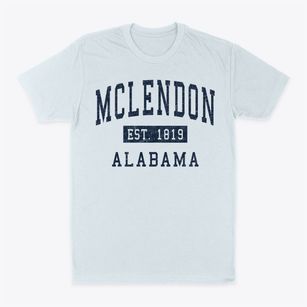 Mclendon Alabama Classic Established Classic Dad T-Shirt