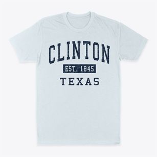 Clinton Texas Classic Established Classic Dad T-Shirt