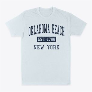 Oklahoma Beach New York Classic Established Classic Dad T-Shirt