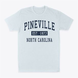 Pineville North Carolina Classic Established Classic Dad T-Shirt