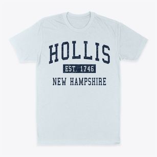 Hollis New Hampshire Classic Established Classic Dad T-Shirt