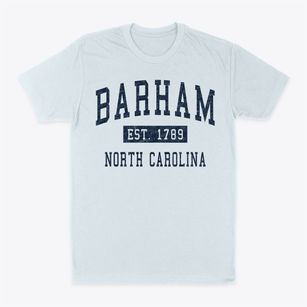 Barham North Carolina Classic Established Classic Dad T-Shirt