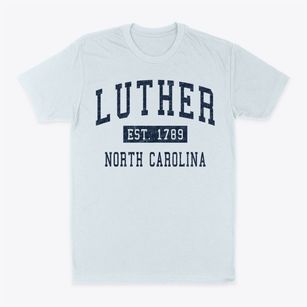 Luther North Carolina Classic Established Classic Dad T-Shirt