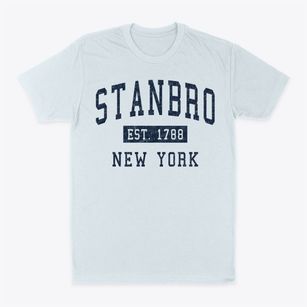 Stanbro New York Classic Established Classic Dad T-Shirt