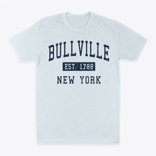 Bullville New York Classic Established Classic Dad T-Shirt