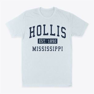 Hollis Mississippi Classic Established Classic Dad T-Shirt