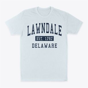 Lawndale Delaware Classic Established Classic Dad T-Shirt