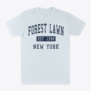 Forest Lawn New York Classic Established Classic Dad T-Shirt