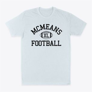 Mcmeans Junior High School Classic Football Classic Dad T-Shirt