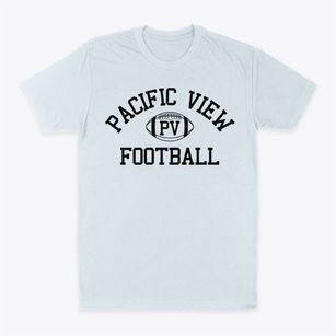 Pacific View Community Day School Classic Football Classic Dad T-Shirt