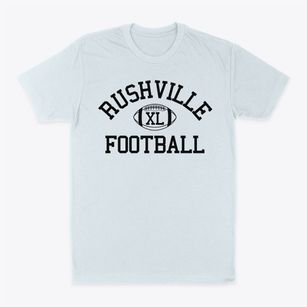 Rushville Consolidated High School Classic Football Classic Dad T-Shirt
