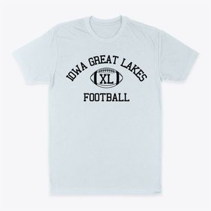 Iowa Great Lakes Lutheran School Classic Football Classic Dad T-Shirt