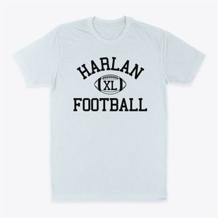Harlan High School Classic Football Classic Dad T-Shirt