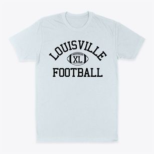 Louisville Saints Homeschool Classic Football Classic Dad T-Shirt