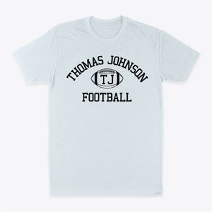 Governor Thomas Johnson High School Classic Football Classic Dad T-Shirt