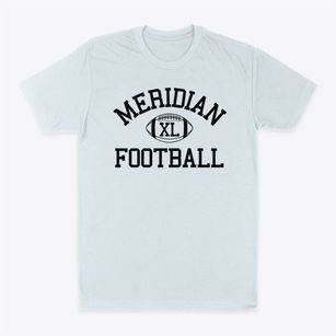 Meridian Early College High School Classic Football Classic Dad T-Shirt