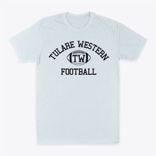 Tulare Western High School Classic Football Classic Dad T-Shirt