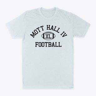 Mott Hall Iv School Classic Football Classic Dad T-Shirt
