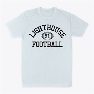 Lighthouse Christian Preschool Classic Football Classic Dad T-Shirt