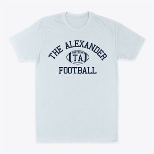 The Alexander School Classic Football Classic Dad T-Shirt