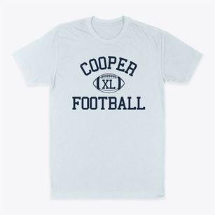 Cooper High School Classic Football Classic Dad T-Shirt