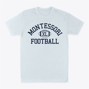 Montessori School Classic Football Classic Dad T-Shirt