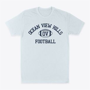 Ocean View Hills School Classic Football Classic Dad T-Shirt