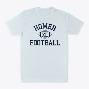 Homer Charter School Classic Football Classic Dad T-Shirt