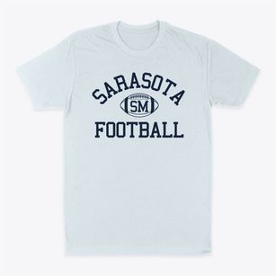 Sarasota Military Charter School Classic Football Classic Dad T-Shirt