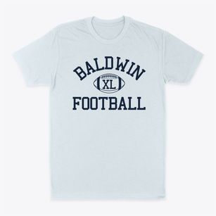 Baldwin Junior High School Classic Football Classic Dad T-Shirt