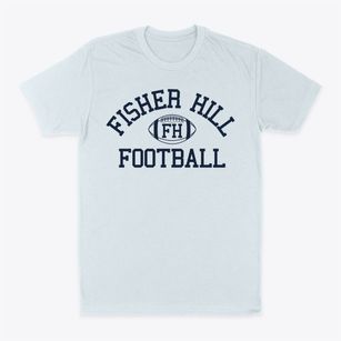 Fisher Hill School Classic Football Classic Dad T-Shirt