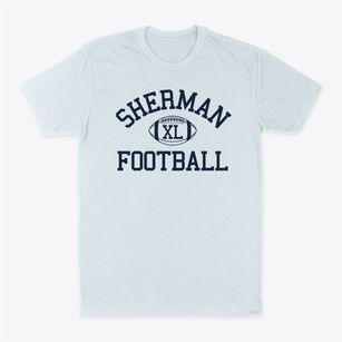Sherman School Classic Football Classic Dad T-Shirt