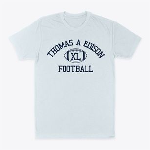 Thomas A Edison High School Classic Football Classic Dad T-Shirt